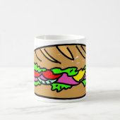 Schinken-Sandwich Kaffeetasse (Mittel)