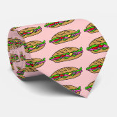 Schinken-Sandwich Krawatte (Gerollt)