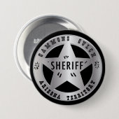 Schinkengulch-Sheriff-Abzeichen Button (Vorne & Hinten)