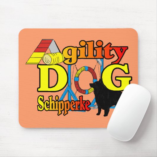 Schipperke Agility Geschenke Mousepad (Mit Mouse)