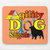 Schipperke Agility Geschenke Mousepad (Vorne)