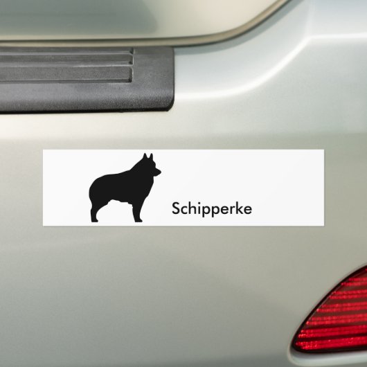 Schipperke-Autoaufkleber 1 Autoaufkleber (Auf Auto)