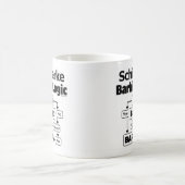 Schipperke Barking Logic Kaffeetasse (Mittel)