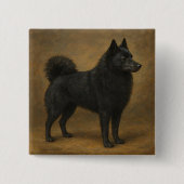 Schipperke Button (Vorderseite)