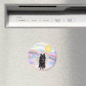 Schipperke Engel Magnet (In Situ (Geschirrspüler))