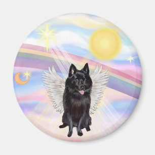 Schipperke Engel Magnet