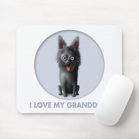 Schipperke Granddog Mousepad (Mit Mouse)