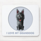 Schipperke Granddog Mousepad (Vorne)