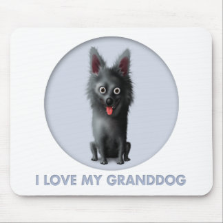 Schipperke Granddog Mousepad
