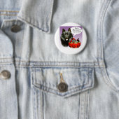 Schipperke Halloween Candy Button (Beispiel)