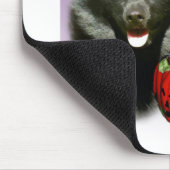 Schipperke Halloween Candy Mousepad (Ecke)