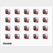 Schipperke Halloween Candy Runder Aufkleber (Blatt)