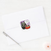 Schipperke Halloween Candy Runder Aufkleber (Umschlag)