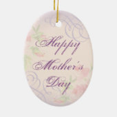 Schipperke Herzlich Mama Keramik Keramik Ornament (Hinten)