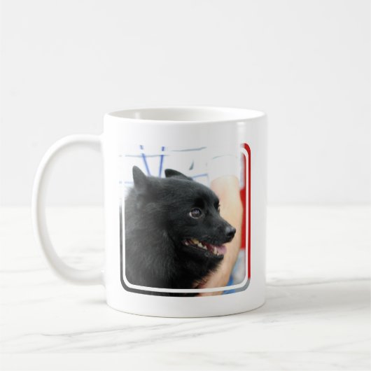 Schipperke-Kaffee-Tasse Kaffeetasse (Links)