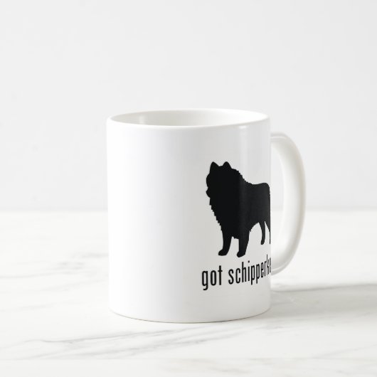 Schipperke Kaffeetasse (VorderseiteRechts)