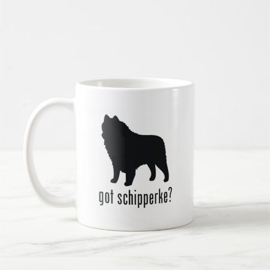 Schipperke Kaffeetasse (Links)