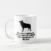 Schipperke Kaffeetasse (Links)
