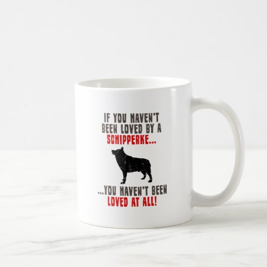 Schipperke Kaffeetasse (Rechts)