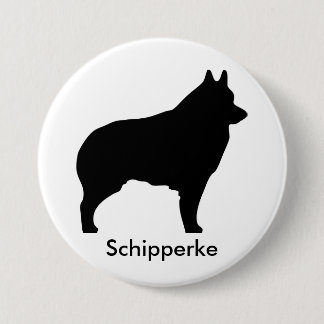 Schipperke-Knopf Button