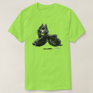 Schipperke lässt Spiel T-Shirt