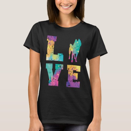 Schipperke Love T-Shirt (Vorderseite)