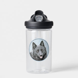 Schipperke-Malerei - Süße originelle Hundekunst Trinkflasche