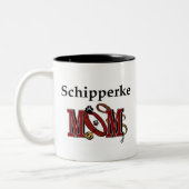 Schipperke Mama Tasse (Links)