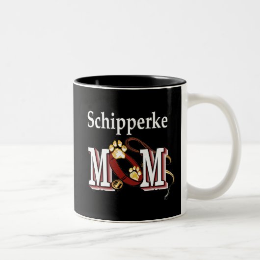 Schipperke Mama Tasse (Rechts)