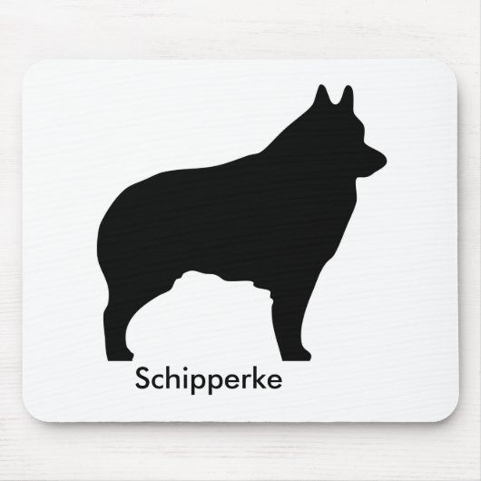 Schipperke Mousepad (Vorne)