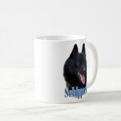 Schipperke Name Kaffeetasse (VorderseiteRechts)
