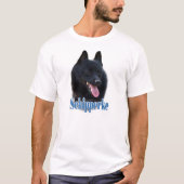 Schipperke Name T-Shirt (Vorderseite)