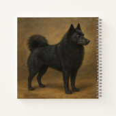 Schipperke Notizblock (Rückseite)