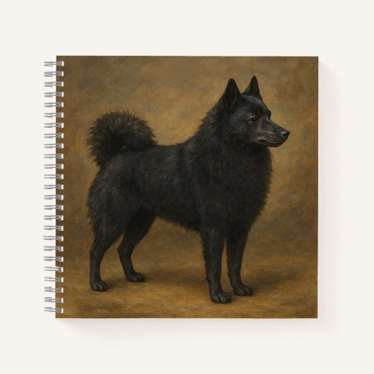 Schipperke Notizblock (Vorderseite)