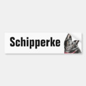 Schipperke Picture Autoaufkleber (Vorne)