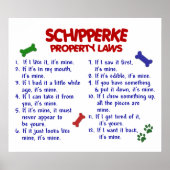 SCHIPPERKE PL2 POSTER (Vorne)