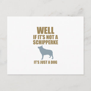 Schipperke Postkarte