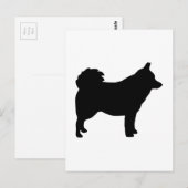 Schipperke Postkarte (Vorne/Hinten)