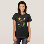 Schipperke Reindeer Christmas Dog T-Shirt (Vorne ganz)