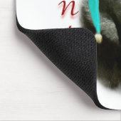 Schipperke Santa Paws Mousepad (Ecke)