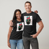 Schipperke Santa Paws T-Shirt (Unisex)