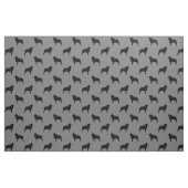 Schipperke-Silhouette-Muster Stoff (Fat Quarter (45,7 x 55,9 cm))