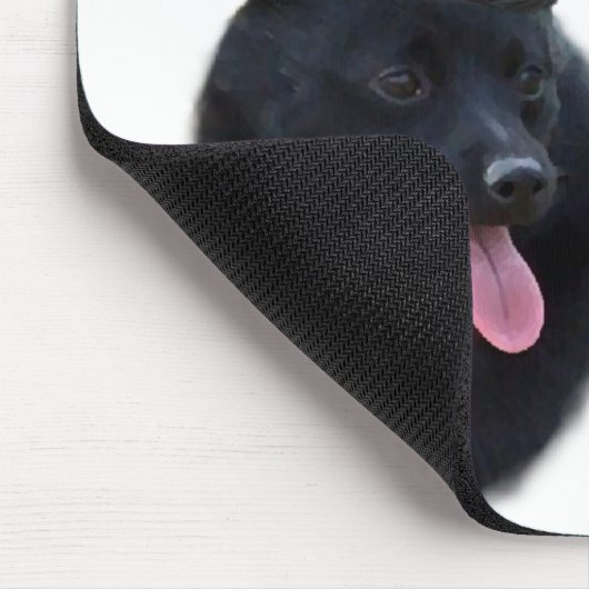 Schipperke Trick Mousepad (Ecke)