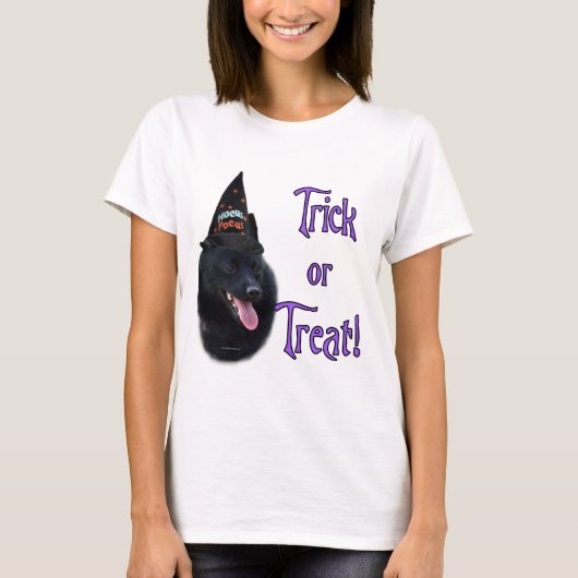 Schipperke Trick T-Shirt (Vorderseite)