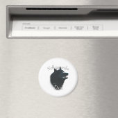 Schipperke Vater 2 Magnet (In Situ (Geschirrspüler))