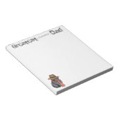 Schipperke Vater Notizblock (angewinkelt)