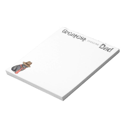 Schipperke Vater Notizblock (Rotiert)