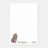 Schipperke Vater Post-it Klebezettel (Vorderseite)