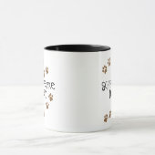 Schipperke-Vater Tasse (Zentrum)