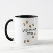 Schipperke-Vater Tasse (Links)
